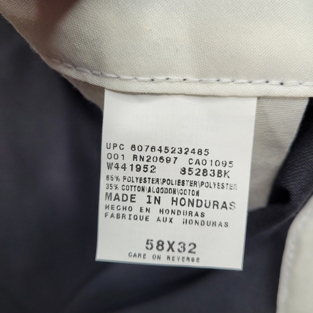 Dickies Double Knee Work Pants Mens 58x32 Black Multi Use Pocket 85283BK - Picture 7 of 7